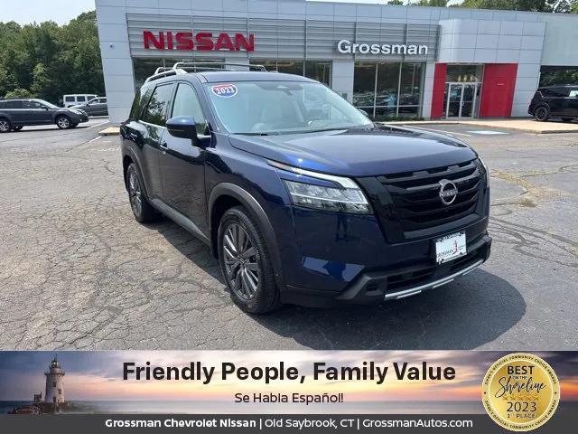 used 2023 Nissan Pathfinder car, priced at $34,500