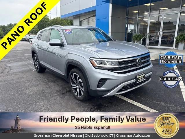 used 2022 Volkswagen Atlas Cross Sport car, priced at $28,971