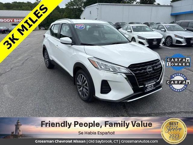 used 2024 Nissan Kicks car, priced at $19,595