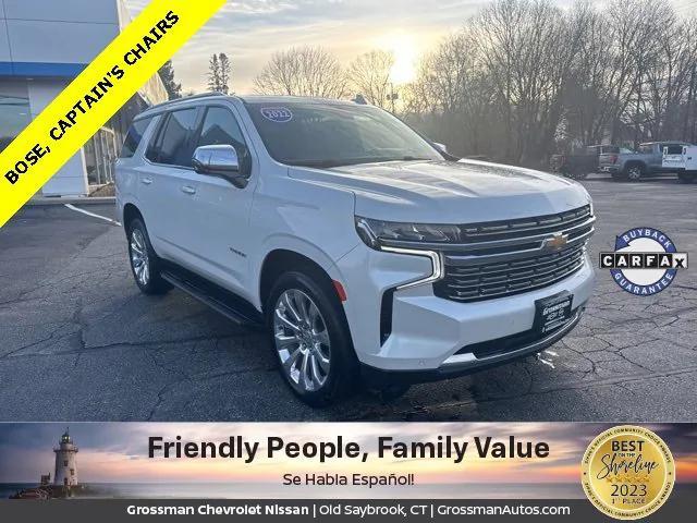 used 2022 Chevrolet Tahoe car, priced at $60,400