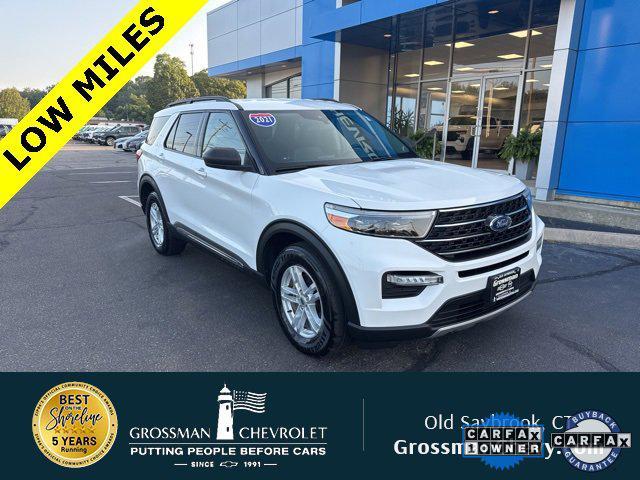 used 2021 Ford Explorer car, priced at $25,997