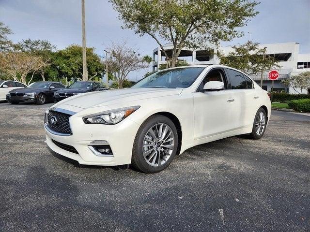 new 2024 INFINITI Q50 car, priced at $44,060