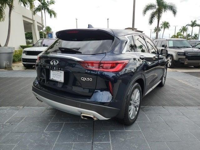 used 2023 INFINITI QX50 car, priced at $23,335