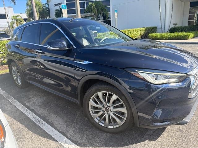 used 2023 INFINITI QX50 car, priced at $24,496