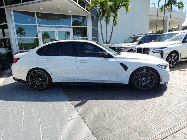 used 2023 BMW M3 car, priced at $89,338