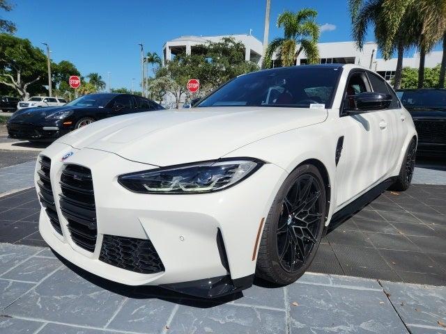 used 2023 BMW M3 car, priced at $89,338