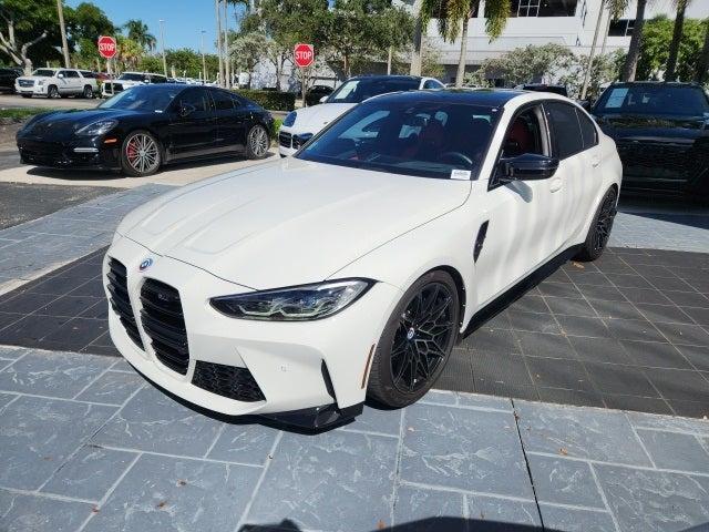used 2023 BMW M3 car, priced at $89,338