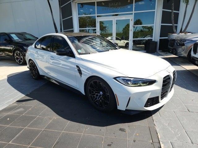 used 2023 BMW M3 car, priced at $89,338