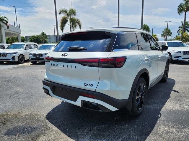 new 2025 INFINITI QX60 car, priced at $58,578
