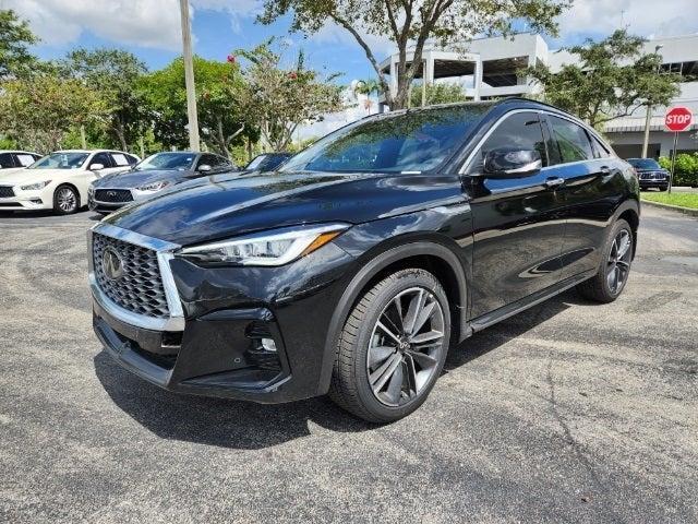 new 2025 INFINITI QX55 car, priced at $57,180