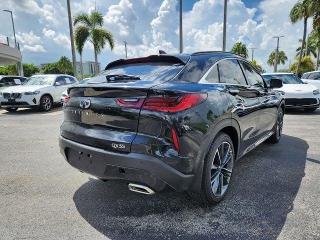 new 2025 INFINITI QX55 car, priced at $57,180