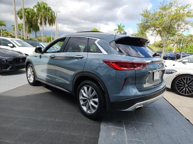 used 2022 INFINITI QX50 car, priced at $25,463