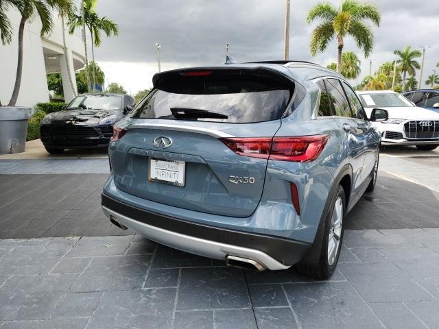 used 2022 INFINITI QX50 car, priced at $25,463