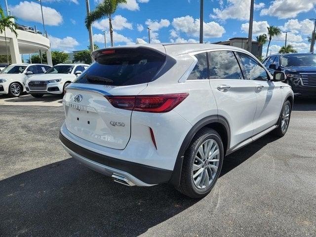 new 2024 INFINITI QX50 car, priced at $40,786