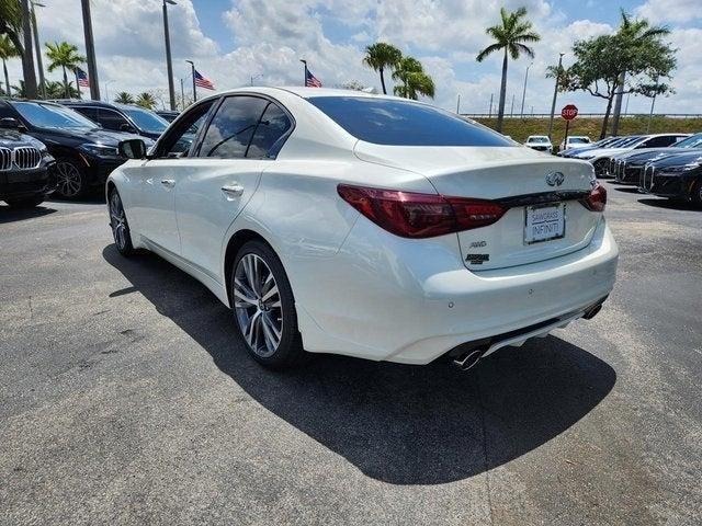 new 2024 INFINITI Q50 car, priced at $51,660