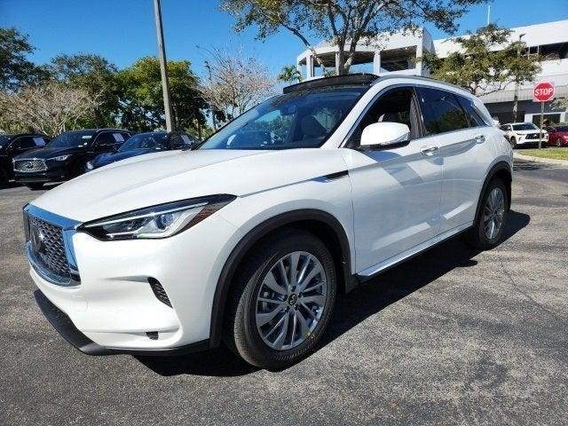 new 2025 INFINITI QX50 car, priced at $49,270