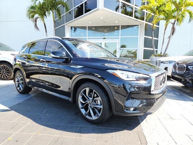 used 2023 INFINITI QX50 car, priced at $39,497