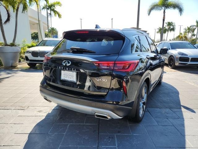 used 2023 INFINITI QX50 car, priced at $39,497