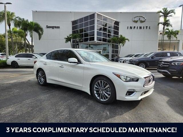 new 2024 INFINITI Q50 car, priced at $44,060