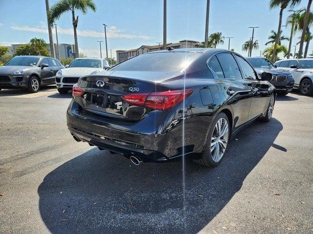 new 2024 INFINITI Q50 car, priced at $48,965