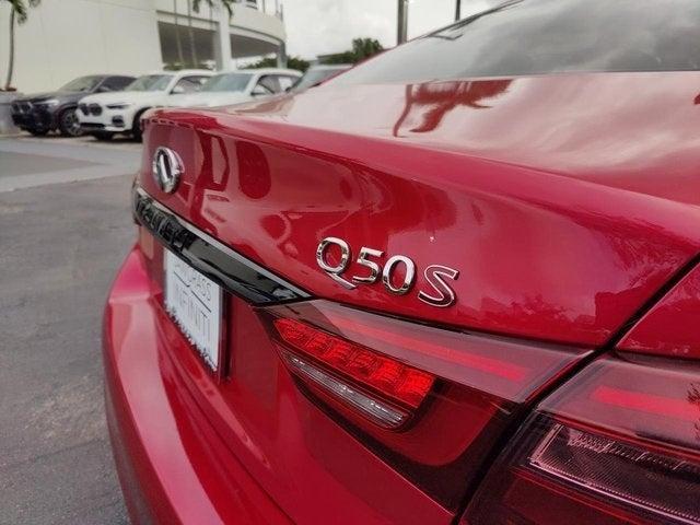 new 2024 INFINITI Q50 car, priced at $60,015