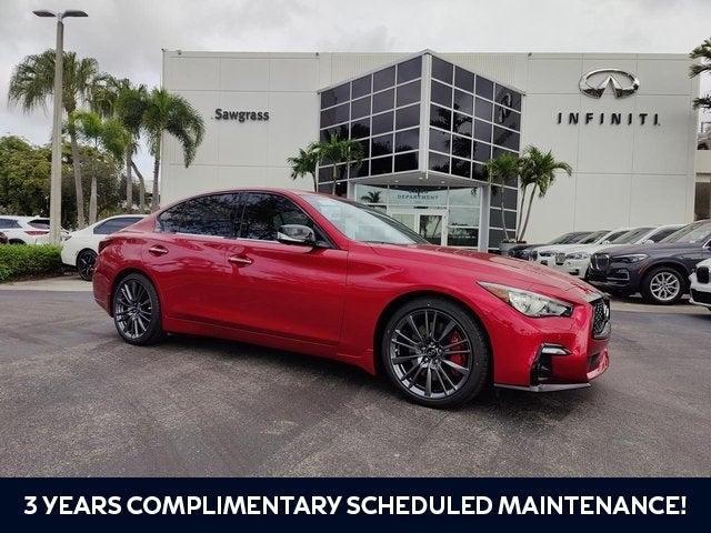 new 2024 INFINITI Q50 car, priced at $60,015