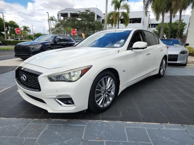 used 2018 INFINITI Q50 car, priced at $12,956