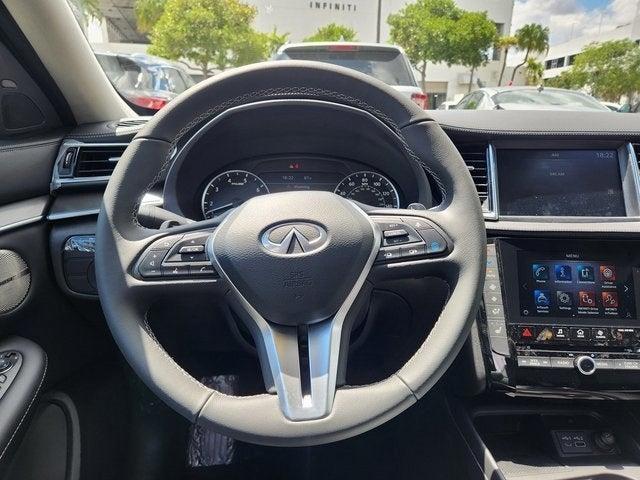 new 2025 INFINITI QX50 car, priced at $47,942