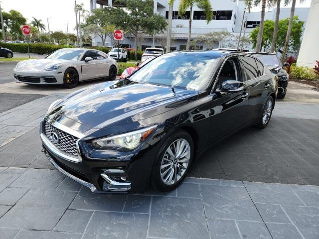 used 2024 INFINITI Q50 car, priced at $35,899