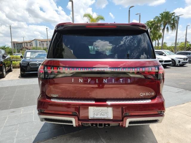 used 2025 INFINITI QX80 car, priced at $78,580