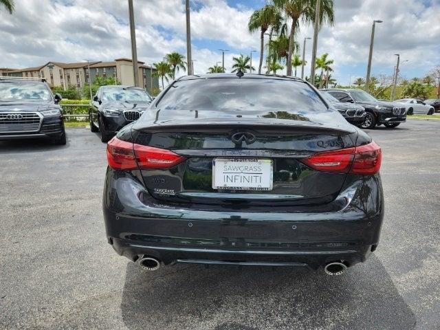 new 2024 INFINITI Q50 car, priced at $60,804