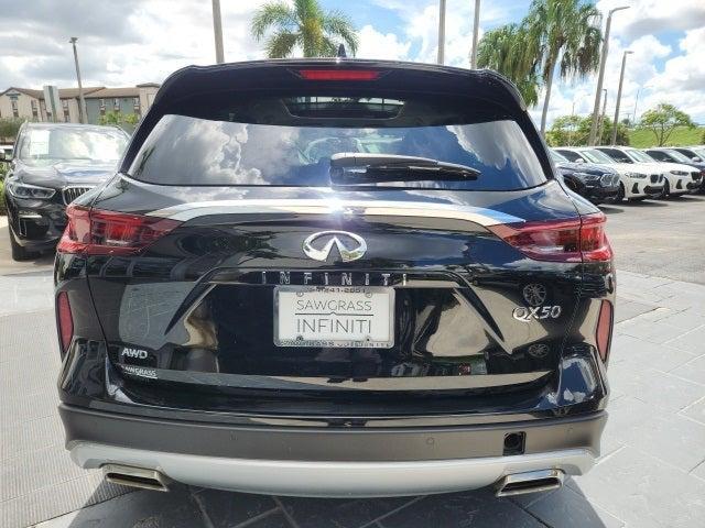 used 2025 INFINITI QX50 car, priced at $35,924
