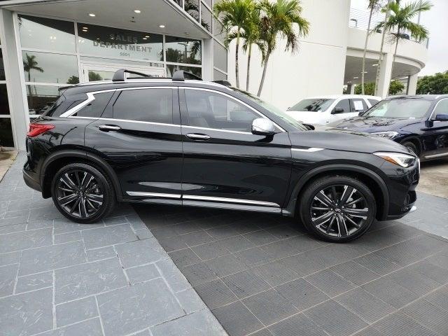 used 2023 INFINITI QX50 car, priced at $37,888