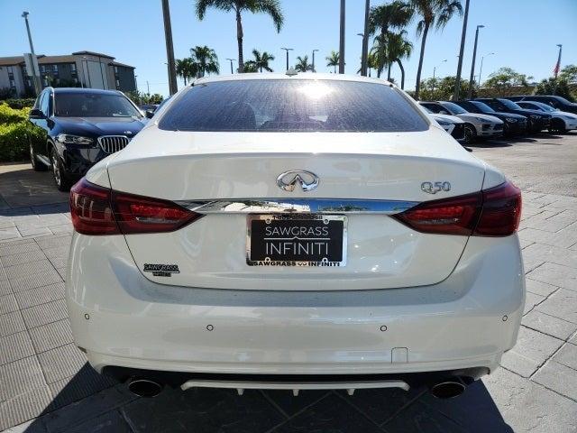 used 2022 INFINITI Q50 car, priced at $29,457