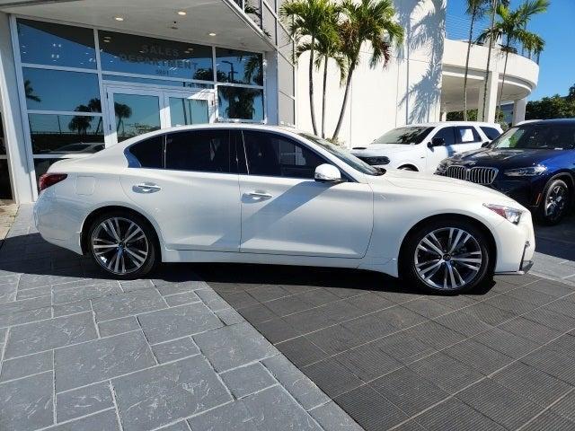 used 2022 INFINITI Q50 car, priced at $29,457