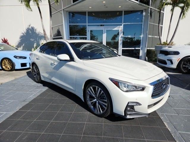 used 2022 INFINITI Q50 car, priced at $29,457