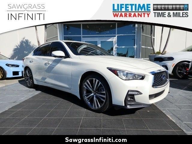 used 2022 INFINITI Q50 car, priced at $29,457