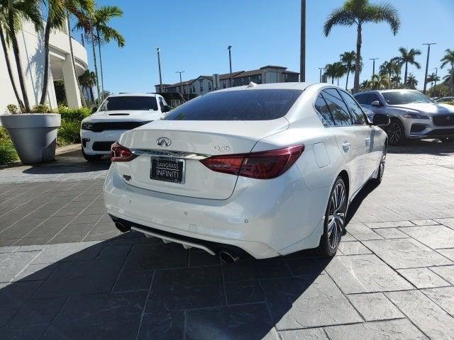 used 2022 INFINITI Q50 car, priced at $29,457