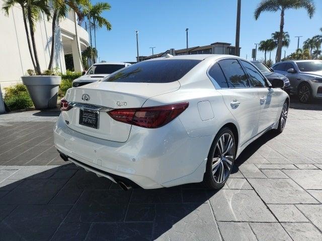 used 2022 INFINITI Q50 car, priced at $29,457