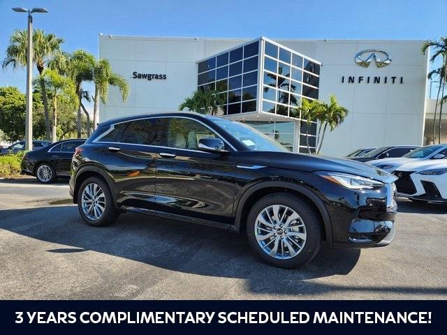 new 2025 INFINITI QX50 car, priced at $49,270