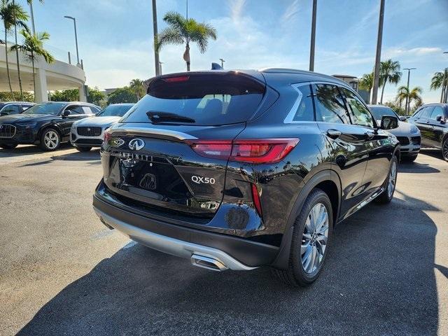 new 2025 INFINITI QX50 car, priced at $49,270