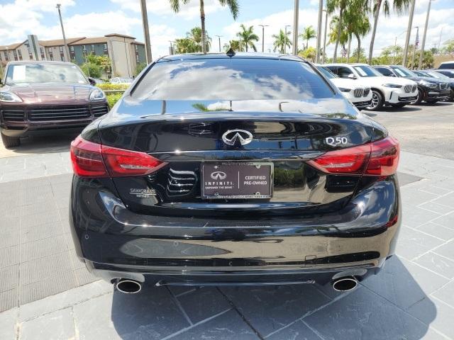 used 2024 INFINITI Q50 car, priced at $35,798