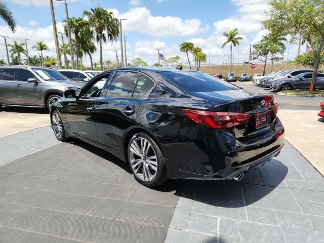 used 2024 INFINITI Q50 car, priced at $35,798