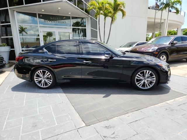 used 2024 INFINITI Q50 car, priced at $35,798