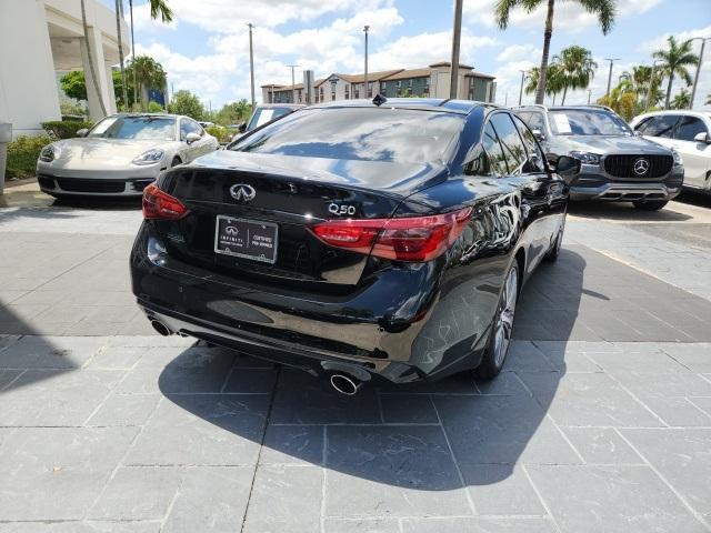 used 2024 INFINITI Q50 car, priced at $35,798