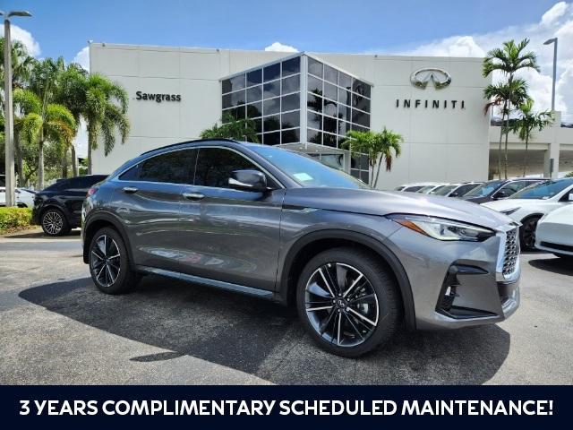 new 2025 INFINITI QX55 car, priced at $51,085