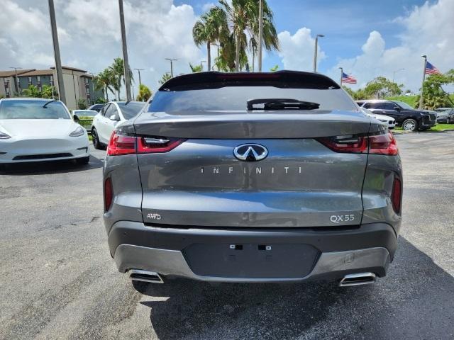 new 2025 INFINITI QX55 car, priced at $51,085