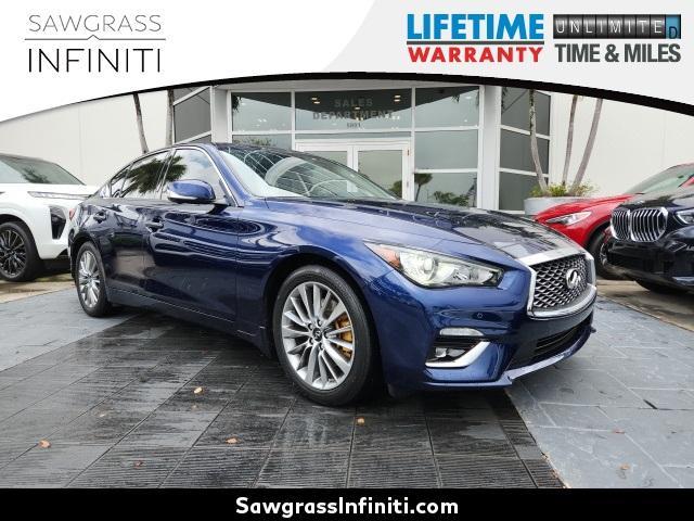 used 2024 INFINITI Q50 car, priced at $35,797