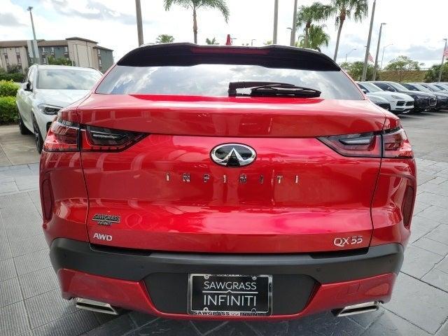 used 2023 INFINITI QX55 car, priced at $35,900