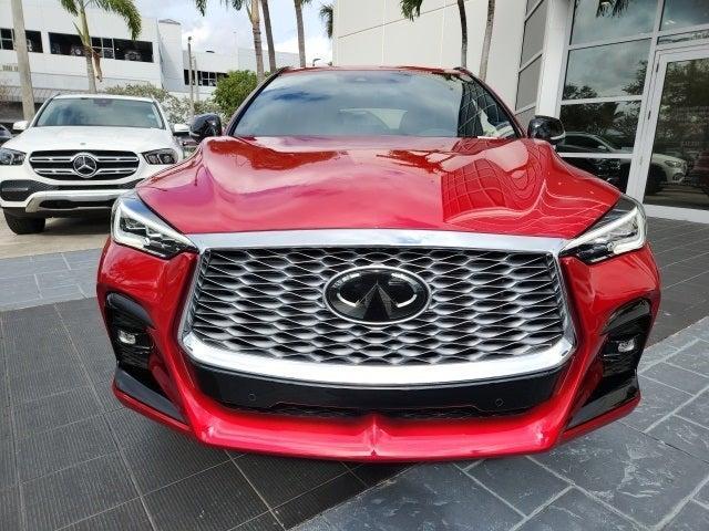 used 2023 INFINITI QX55 car, priced at $35,900